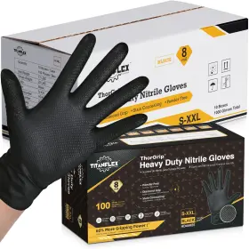 810112472684 TITANFLEX Thorgrip Nitrile Gloves Cas