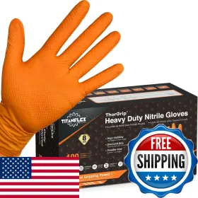 B0BDYMGC3C TITANFLEX Nitrile Gloves Disposable