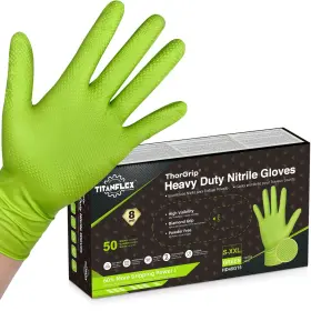 HD45G14 TITANFLEX Nitrile Gloves Box Latex