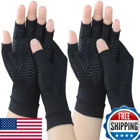 B0C39WK5TS TIZHJOZI Copper Arthritis Compression Gloves Pai