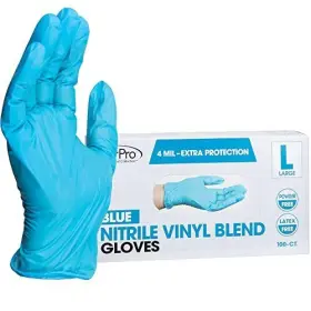 140717 TNG WORLDWIDE Disposable Nitrile Blend Gloves Mil #2