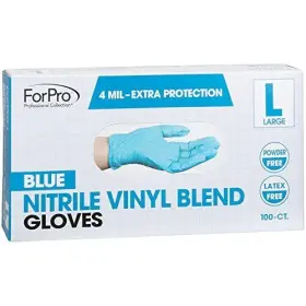 140717 TNG WORLDWIDE Disposable Nitrile Blend Gloves Mil #3