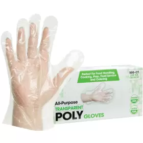 140762 TNG WORLDWIDE Forpro Disposable Poly Gloves Food #3