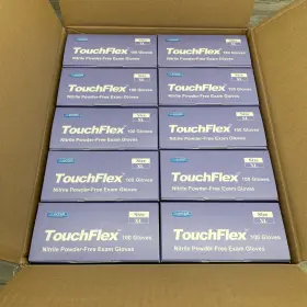 NGPF7004-V TOUCHFLEX Intco Nitrile Powder Exam Gloves Xlarge