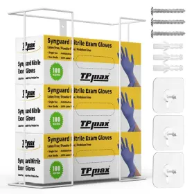 537361981861 TPMAX Gloves Box Holder Wire Rack Dispenser