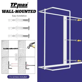 769361235338 TPMAX Gloves Box Facial Tissue Holderwire Rack #3