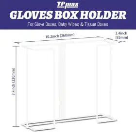769361235628 TPMAX Gloves Box Holder Glovesbox Wire Rack Pap #3