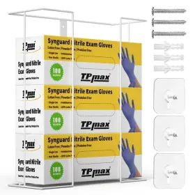 GLOVESHOLDER-3 TPMAX Gloves Box Holder Wire Rack Dispenser