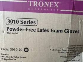 3010-20 TRONEX Latex Exam Gloves Powder