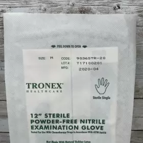 9036STR-20 TRONEX Single Sterile Nitrile Exam Gloves #3