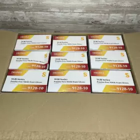 9128-10 TRONEX Nitrile Exam Gloves Powder
