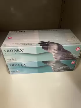 9128-20 TRONEX Nitrile Exam Gloves Powder