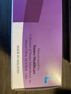 9250-20 TRONEX Nitrile Exam Gloves Box #2