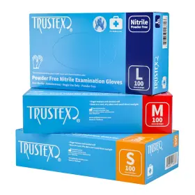 726893116726 TRUSTEX Medical Exam Gloves Latex Powder
