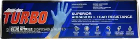 63-332PF TURBO Ambi Dex Disposable Mil Nitrile Gloves Powder #3