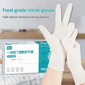 445047282294 TURBO-ROOFINDS Disposable Nitrile Glove Pvc Food #2