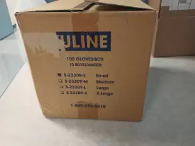 19-130-1597E ULINE Nitrile Gloves Mlb