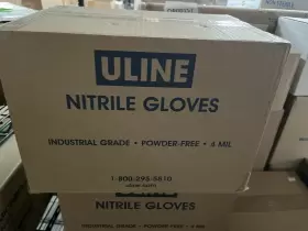 S-14179L ULINE Powder Nitrile Gloves