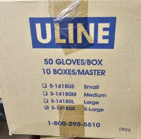 S-14180X ULINE Disposable Gloves Box