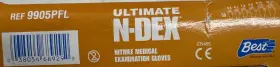 9905PFL ULTIMATE N-DEX Nitrile Medical Examination Gloves #3