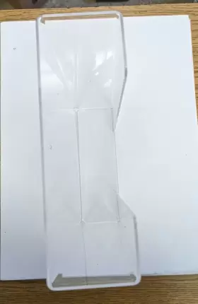 CCG3061282 UNIMED Holder Glovebox Horizontal Acrylic #2