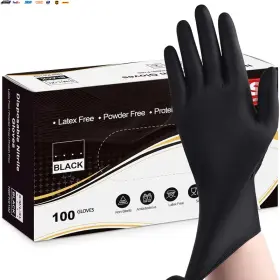 Gloves USA-VIRALFINDS Nitrile Disposable Latex Powder #2