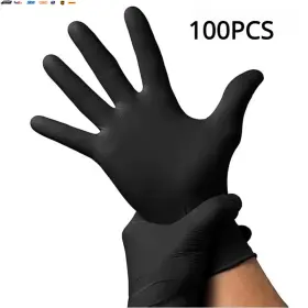 445051029069 USA-VIRALFINDS Nitrile Gloves Thickened Cleaning