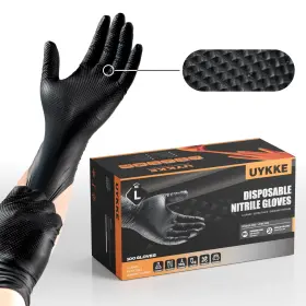 UY005 UYKKE Nitrile Gloves Thickindustrial Disposable Diamond