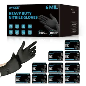 53-10010-BM01-1000 UYKKE Nitrile Gloves Disposable Latex Glov