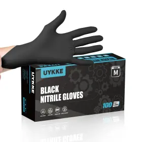 53-10015-BM01-100 UYKKE Nitrile Gloves Mil Disposable