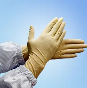 LPF9-1001 V-CLEAN Latex Cleanroom Gloves