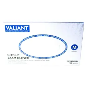N3100M VALIANT Nitrile Medical Exam Gloves Cornflower