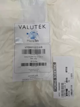VTGNPFB12-LG VALUETEK Valutek Microtek Sterile Nitrile Powder #2