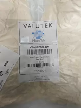 VTGNPFB12-SM VALUTEK Microtek Nitrile Powder Glove #2