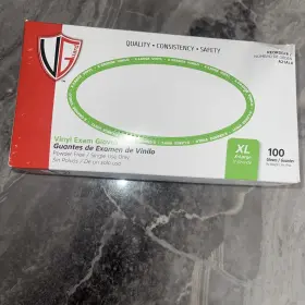 850001981095 VANGUARD Exam Gloves Powder Box