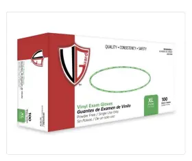A21A14 VANGUARD Exam Gloves Powder Box