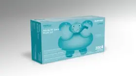 843013100080 VENTYV Nitrile Exam Violet Elephant