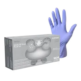 843013100097 VENTYV Nitrile Exam Violet Elephant