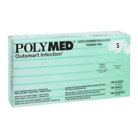 PM102 VENTYV Polymed Latex Exam Gloves Powder