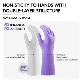 936128300224 VGO Household Cleaning Gloves Infused Rresh Rich #2