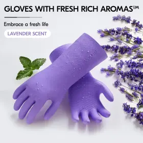 936128300224 VGO Household Cleaning Gloves Infused Rresh Rich #3