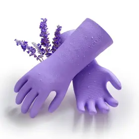936128300224 VGO Household Cleaning Gloves Infused Rresh Rich