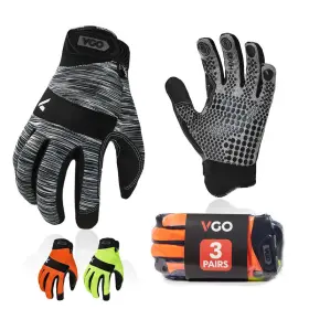 B07JG39TL3 VGO Glove Men High Dexterity Silicone