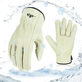 B0B5GC68F6 VGO Pigskin Driver Gloves