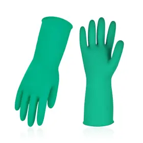 HH4601-UN-GRE-L VGO Rubber Dishwashing Gloves