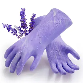 TP1117-UN-PUW-M VGO Household Cleaning Gloves Double