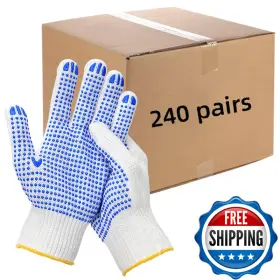 B0D2T334WM VNBQB Gloves Anti Slip Dots Men Women Breathable