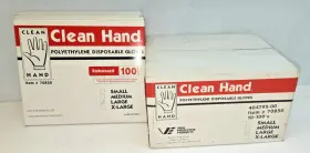 70850 VOLK Clean Polyethylene Disposable Gloves