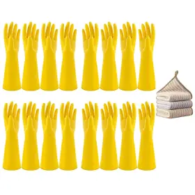 768497339545 VSOOTAL Household Cleaning Gloves Rubber Kitchen