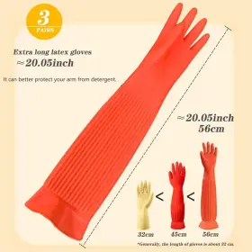 768497340718 VSOOTAL Household Kitchen Gloves Washing Dishes #3